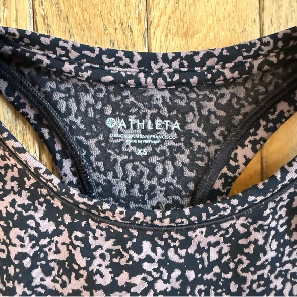 Athleta Shanti Crop Tank Jacquard size XS - Picture 3 of 9